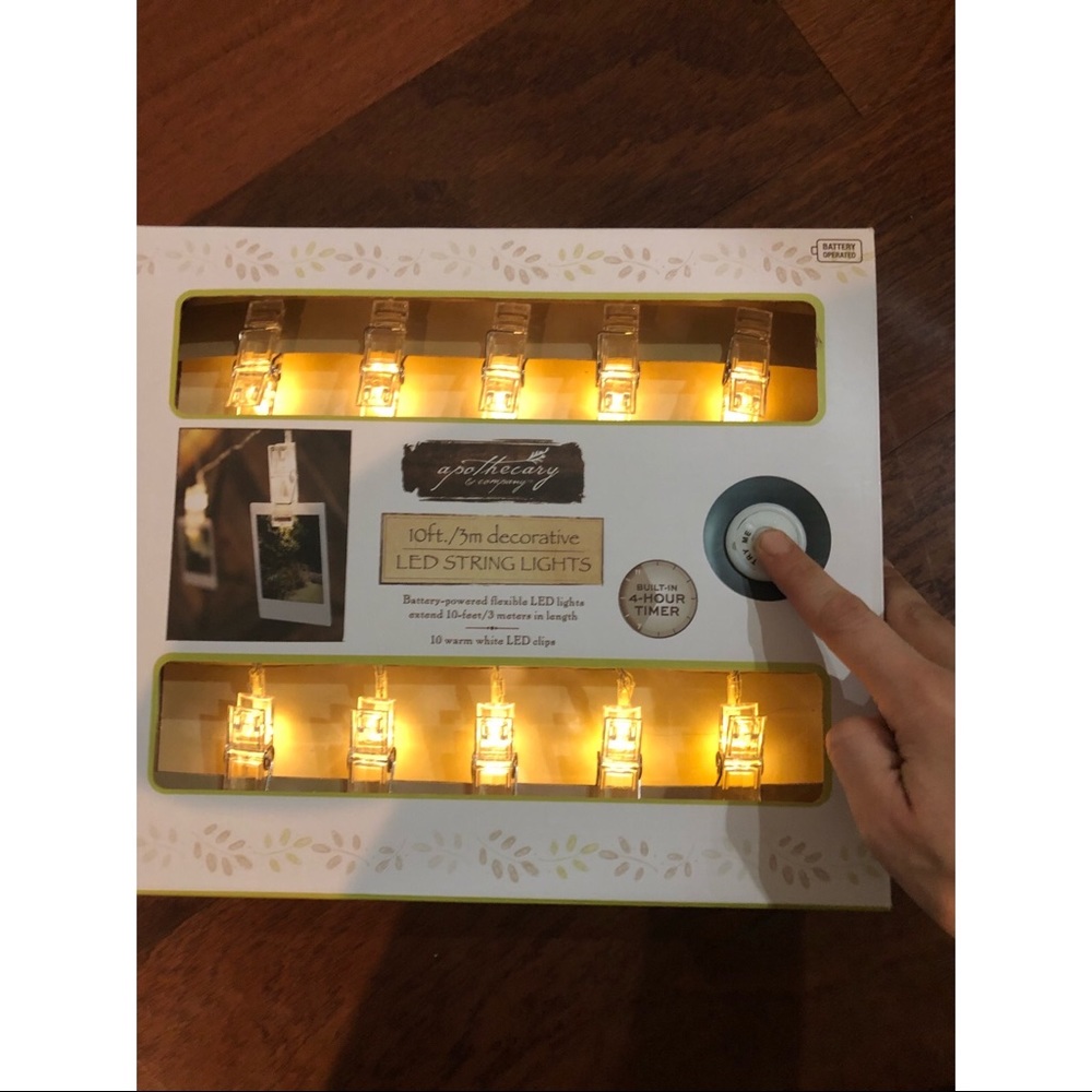 🆕 Light hang for photos decorative